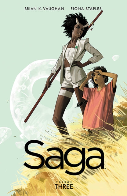 Binding: Paperback
Description: Winner of the 2013 Hugo award for Best Graphic Story! When two soldiers from opposite sides of a never - ending galactic war fall in love they risk everything to bring a fragile new life into a dangerous old universe. From New York Times bestselling writer Brian K.