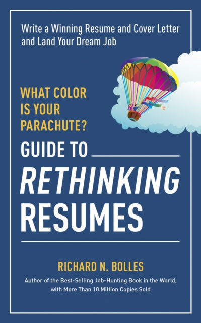 Binding: Paperback
Description: The first resume book from the What Color Is Your Parachute? career guru Richard Bolles. Resumes get an average of eight seconds of attention before going in the trash or getting on the shortlist. That's just one of the findings reported here as legendary career expert Richard N.