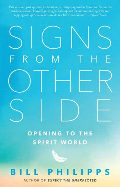 Binding: Paperback
Description: Select Guide Rating
Title: Signs From The Other Side Opening To The Spirit World
Author(s): Philipps Bill
Publisher: New World Library
Barcode: 9781608685523
Pages: 176 Pages
Publication Date: 3/5/2019
Category: Mind, Body, Spirit