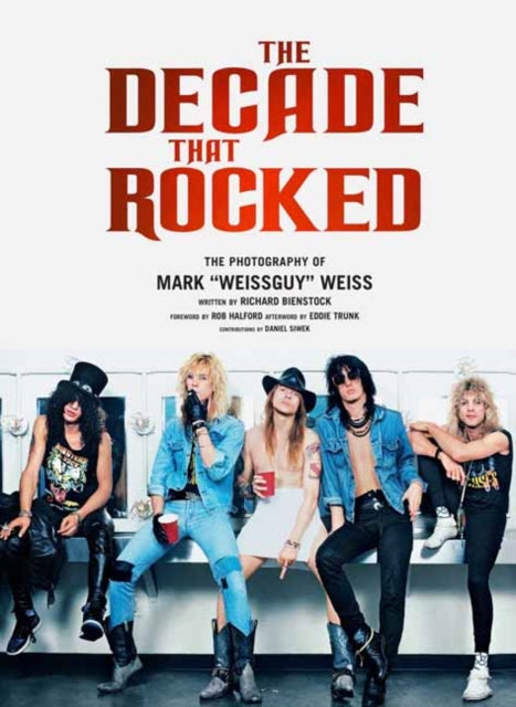 Binding: Hardcover
Description: Featuring the iconic and never - before - published photography of Mark Weiss The Decade That Rocked covers the biggest names from the 80s hard rock scene including Jon Bon Jovi Ozzy Osbourne M tley Cr e and more.