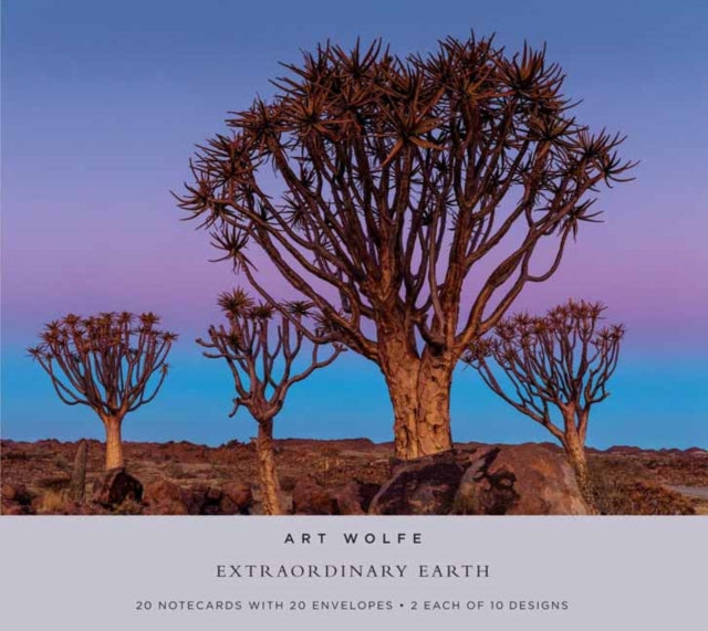Binding: Paperback
Description: Share a piece of our planet with friends and family with these beautiful blank boxed notecards from world - renowned conservation photographer Art Wolfe.