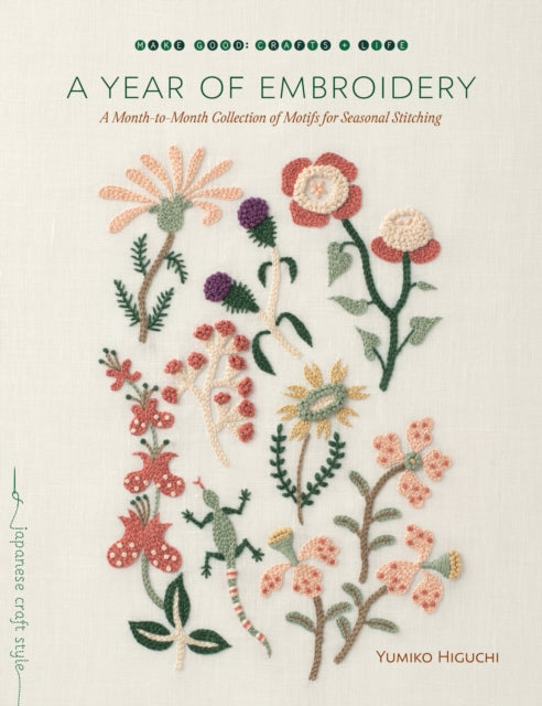 Binding: Paperback
Description: Celebrate the seasons through contemporary embroidery motifs for a year of stitching. Give each month more beauty by stitching embroidery motifs with unique seasonal designs.