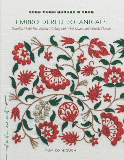 Binding: Paperback
Description: Stitch simple and striking embroidery designs with wool cotton pearl cotton and metallic threads. Japanese artist Yumiko Higuchi is celebrated for her embroidery designs with a Scandinavian flair.