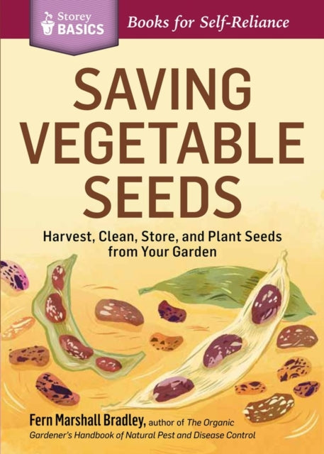 Binding: Paperback
Description: Save vegetable seeds as you harvest so your favorite plants can grow again next season. In this Storey Basics guide Fern Marshall Bradley covers everything you need to know to successfully save seeds from 20 popular garden vegetables including beans carrots peas peppers and tomatoes.