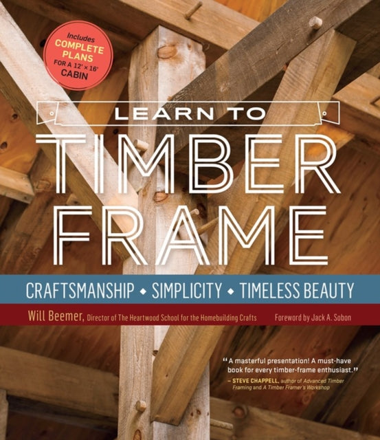 Binding: Hardcover
Description: The first guide to timber framing written specifically for beginners! Expert Will Beemer takes you through the entire process from start to finish beginning with timber sourcing and ending with a finished building.
