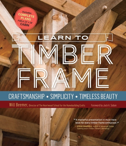 Binding: Hardcover
Description: The first guide to timber framing written specifically for beginners! Expert Will Beemer takes you through the entire process from start to finish beginning with timber sourcing and ending with a finished building.
