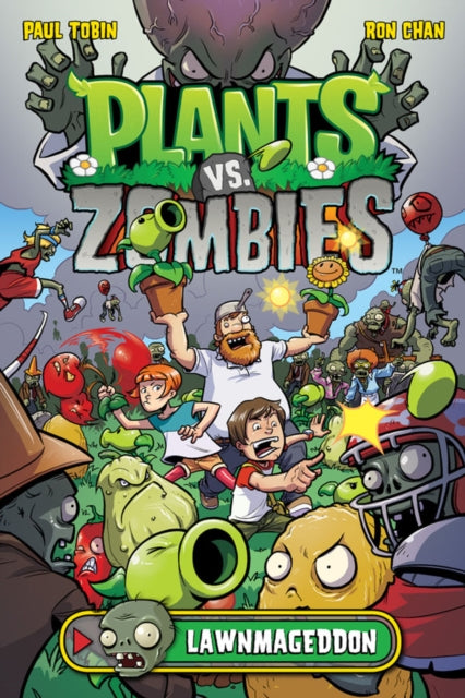 Binding: Hardcover
Description: The confusing - yet - brilliant inventor known only as Crazy Dave helps his niece Patrice and young adventurer Nate Timely fend off a fun - dead neighborhood invasion in Plants vs. Zombies: Lawnmageddon! Winner of over thirty Game of the Year awards Plants vs.