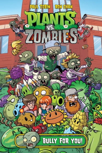 Binding: Hardcover
Description: Young adventurers Patrice and Nate have followed neighbourhood defender Crazy Dave throughout time but are they ready investigate a school campus to keep the streets safe from zombies? In Plants vs.