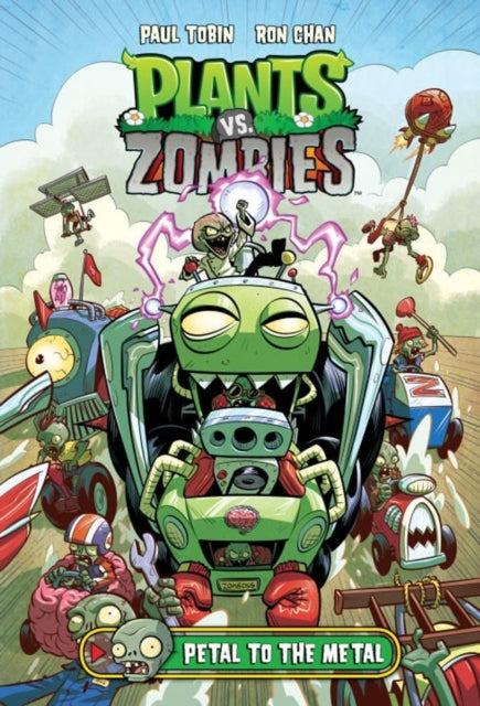 Binding: Hardcover
Description: Crazy Dave faces the incredibly tough Don't Blink videogame - and he also challenges Dr. Zomboss to a series of contests to determine the future of Neighborville! The car - filled competition is underway and Crazy Dave and Dr.