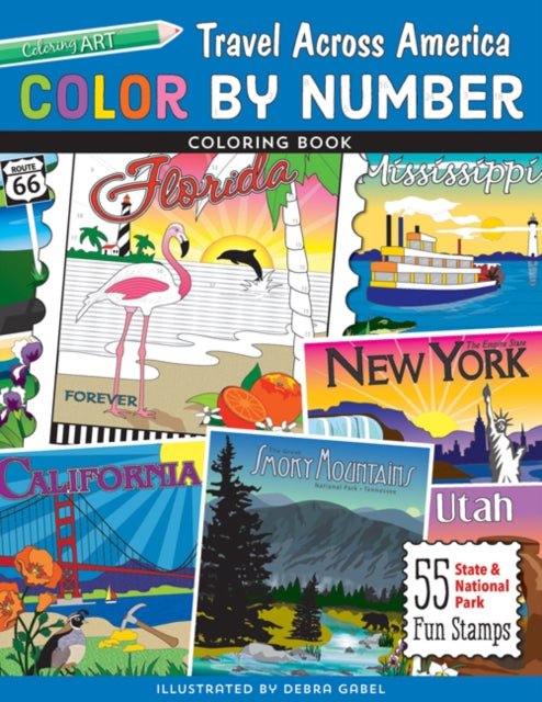 Binding: Paperback
Description: ". this is a fun and imaginative book that will appeal to both sexes and varied ages." www. myshelf. com Colour by number - 55 fun State & National Park Stamps.