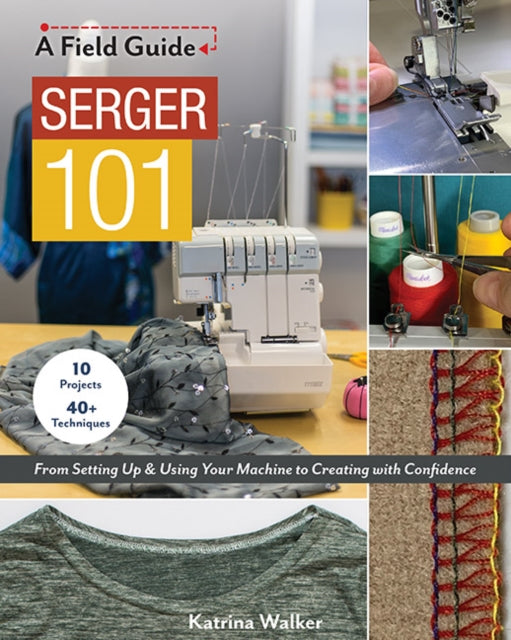 Binding: Paperback
Description: This everything guide to serger sewing machines has detailed how - tos for basic and specialty stitches troubleshooting and more plus ten projects to sharpen your skills.