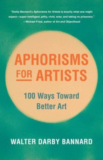 Binding: Paperback
Description: A Volume of Timeless Wisdom for Artists to Consult Like an Oracle Why do young artists struggle to find their voices? Walter Darby Bannard a renowned teacher critic and internationally exhibited painter contemplated that question for more than two decades.