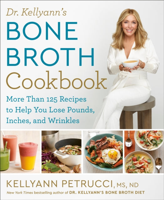 Binding: Hardcover
Description: Become a slimmer younger healthier you with more than 125 recipes centered on the latest health craze: bone broth. I start my day enjoying Dr. Kellyann's scrumptious recipes and warm rich bone broth. I find it to be a delicious way to keep me on track.