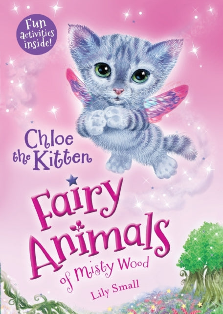 Binding: Paperback
Description: Welcome to the magical world of Misty Wood! In this enchanted realm every creature has glittery fairy wings and a special job to do to make their home beautiful. In Book 1, Chloe is a Cobweb Kitten and her job is to decorate cobwebs with twinkly dewdrops.