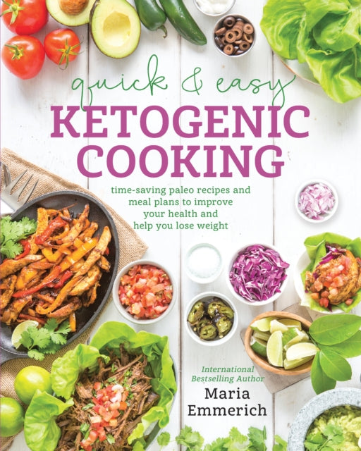 Binding: Paperback
Description: Quick & Easy Ketogenic Cooking will revolutionize your approach to living a ketogenic lifestyle! Widely known and publicized as a treatment for epilepsy; the Ketgogenic diet can also aid in many other medical conditions including hypertension obesity and heart disease.