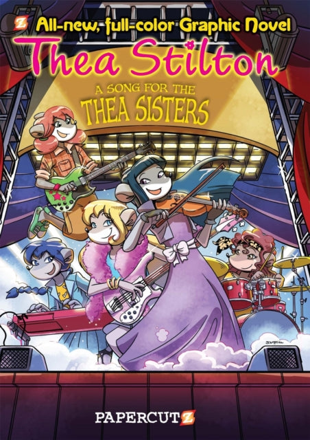 Stilton Thea - Thea Stilton Graphic Novels #7 A Song For Thea Sisters - Hardcover