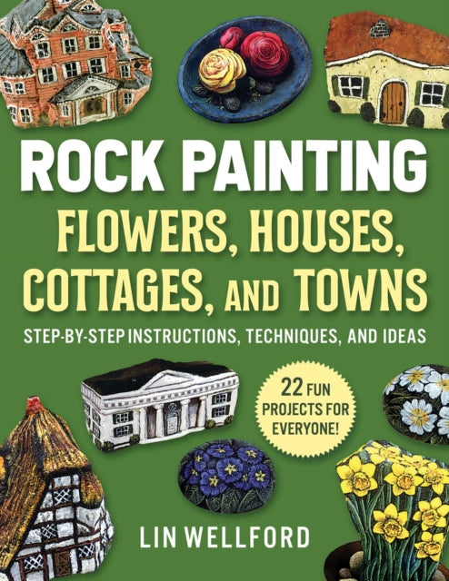 Binding: Paperback
Description: Perfect for kids and crafters this fun guide will teach you how to paint flowers cottages houses and towns on stones! New painters wanted! No experience necessary! With Lin Wellford's instruction thousands have discovered the thrill of turning rocks into works of art.