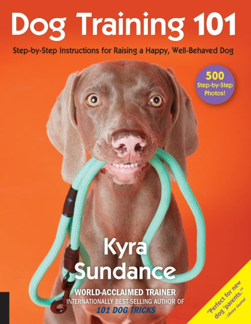 Binding: Paperback
Description: Whether you re welcoming a new puppy into your family or want to help your best friend overcome fears or problem behaviors internationally renowned dog trainer and best - selling author Kyra Sundance presents your essential reference for positive dog training.