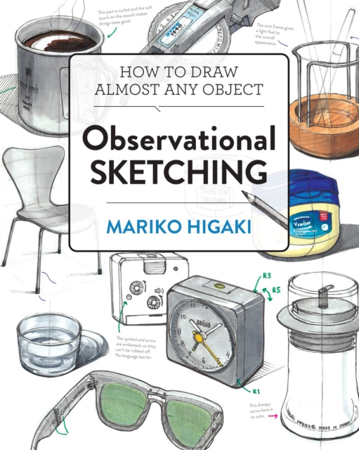 Binding: Paperback
Description: Learn to draw by sketching what surrounds you everyday. In Observational Sketching author Mariko Higaki an ISD a Gold Award winning industrial designer based in Japan teaches you how to practice and learn to sketch by using well - established observational techniques.