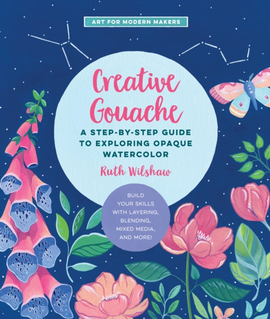 Binding: Paperback
Description: Take your art in a bold new direction go gouache! In Creative Gouache artist Ruth Wilshaw shares her step - by - step techniques for creating brilliantly vibrant effects with this easy - to - master medium a perfect companion for transparent watercolor.