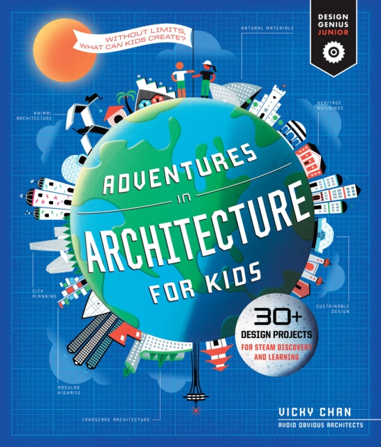Binding: Paperback
Description: Design Genius Jr.: Adventures in Architecture for Kids introduces kids to the design challenges faced by architects today including choosing materials designing for diverse users and considering the environment.