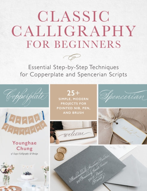 Binding: Paperback
Description: Classic Calligraphy for Beginners introduces the fundamental techniques for mastering two classic calligraphic scripts Copperplate and Spencerian plus easy - to - follow exercises and fun modern projects.