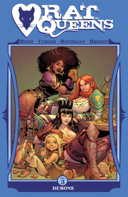 Binding: Paperback
Description: Having survived the end of the world the Queens follow Hannah back to where it all began: Mage University. A long perilous journey awaits the Rat Queens as they attempt to find out what happened to Hannah's father while battling their own demons.