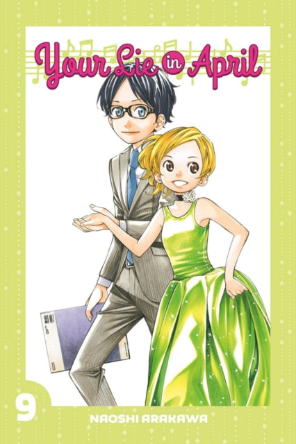 Binding: Paperback
Description: Kosei Arima was a piano prodigy until his cruel taskmaster of a mother died suddenly changing his life forever. Driven by his pain to abandon piano Kosei now lives in a monotonous colourless world.