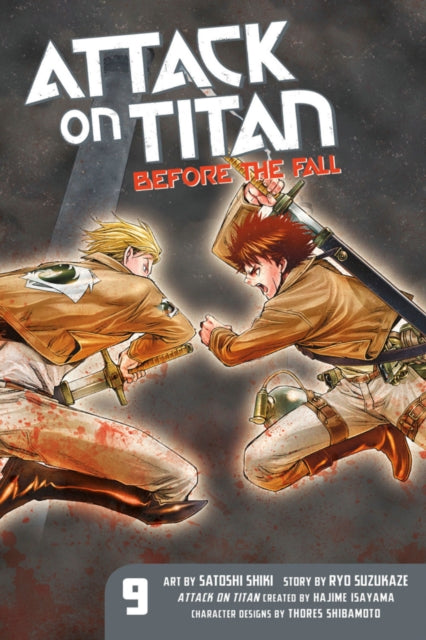 Binding: Paperback
Title: Attack On Titan: Before The Fall 9
Author(s): Suzukaze Ryo
Publisher: Kodansha America Inc
Barcode: 9781632363206
Pages: 192 Pages, 1 Illustrations, Unspecified
Publication Date: 12/13/2016
Category: Graphic Novels: Manga