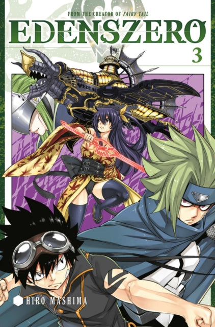 Binding: Paperback
Title: Edens Zero 3
Author(s): Mashima Hiro
Publisher: Kodansha America Inc
Barcode: 9781632367587
Pages: 200 Pages, 1 Illustrations, Unspecified
Publication Date: 6/4/2019
Category: Graphic Novels: Manga