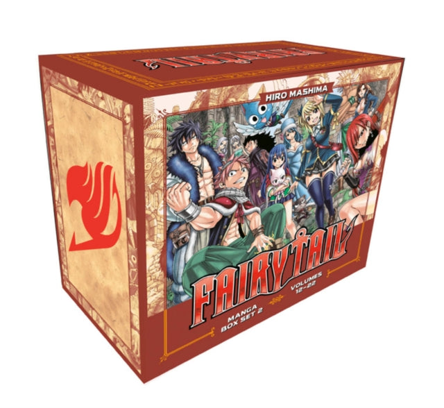 Binding: Paperback
Description: Your instant Fairy Tail manga collection! This stylish box includes volumes 12 - 22m eleven volumes! - of the magical shonen adventure that became an anime megahit plus an exclusive bonus sticker sheet.