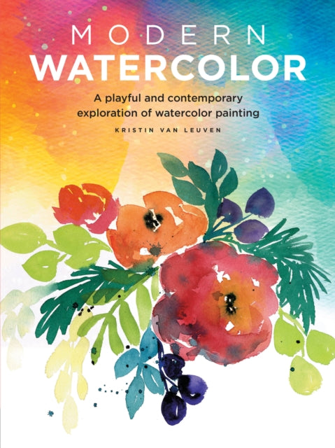 Binding: Paperback
Description: Modern Watercolor provides a colorful and fun approach to working with watercolor! Use the easy - to - follow instructions and beautiful colorful artwork featured throughout the book to create dynamic leaves flowers trees and simple geometric shapes and patterns.