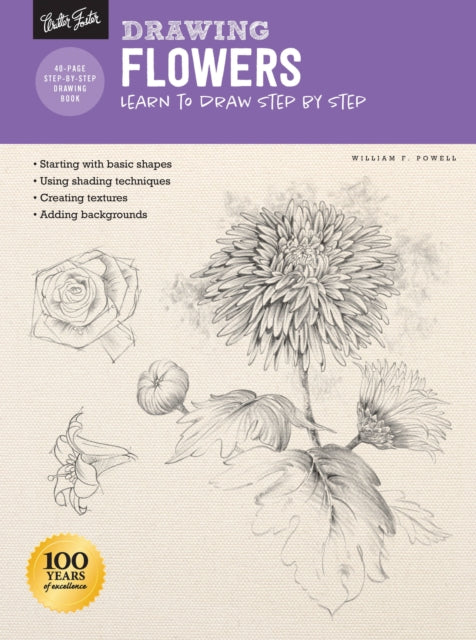 Binding: Paperback
Description: With Drawing: Flowers learn to create detailed realistic flowers in graphite pencil from basic shapes. It's no wonder we re naturally attracted to flowers. Their fascinating and varied forms colors and textures provide a never - ending source of artistic inspiration.