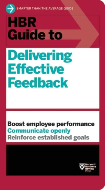 Binding: Paperback
Description: Take the stress out of giving feedback. To help your employees meet their goals and fulfill their potential you need to provide them with regular feedback. But the prospect of sharing potentially negative news can be overwhelming.