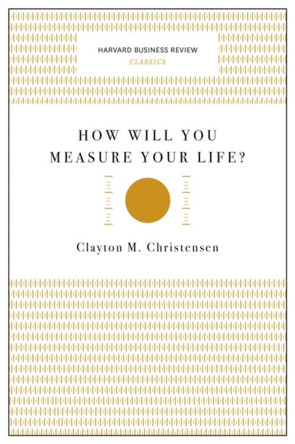 Binding: Paperback
Description: In the spring of 2010, Harvard Business School's graduating class asked HBS professor Clay Christensen to address them but not on how to apply his principles and thinking to their post - HBS careers. The students wanted to know how to apply his wisdom to their personal lives.