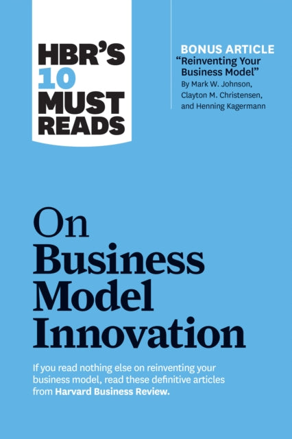Binding: Paperback
Description: Rethink how your organization creates delivers and captures value - - or risk becoming irrelevant. If you read nothing else on business model innovation read these 10 articles.