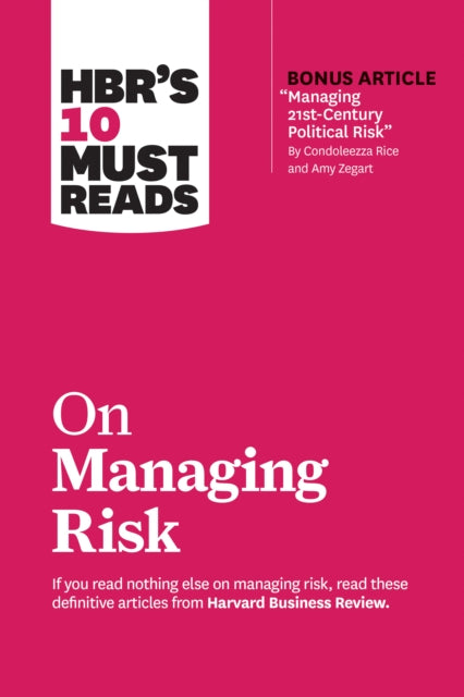 Binding: Paperback
Description: Is your business playing it safe or taking the right risks? If you read nothing else on managing risk read these 10 articles.