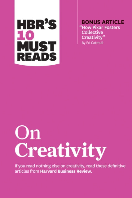 Binding: Paperback
Description: Does your organization support creativity or squash it? If you read nothing else on cultivating creativity at work read these 10 articles.