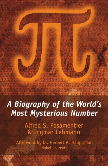 Binding: Paperback
Description: We all learned that the ratio of the circumference of a circle to its diameter is called pi and that the value of this algebraic symbol is roughly 3.14.