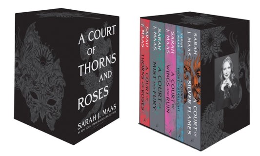 Binding: Multiple Components
Description: All five of the Court of Thorns and Roses hardcovers with the new series look in a luxe box set perfect for the holiday season. Passionate violent sexy and daring A true page - turner - US a Today on A Court of Thorns and Roses Feyre is a huntress.