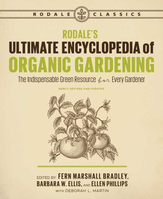 Binding: Paperback
Description: Rodale's Ultimate Encyclopedia of Organic Gardening has been the go - to resource for gardeners for more than 50 years and the best tool novices can buy to start applying organic methods to their fruit and vegetable crops herbs trees and shrubs perennials annuals and lawns.