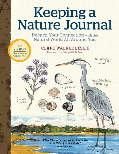 Binding: Paperback
Description: Originally published in 2000 with endorsements from E. O. Wilson and Jane Goodall Clare Walker Leslie's Keeping a Nature Journal was at the forefront of the nature observation and journaling movement.