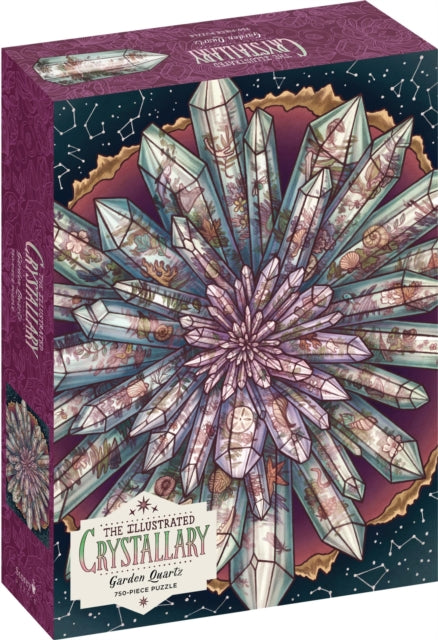 Binding: Multiple Components
Description: Unearth the magic of Garden Quartz and explore your inner landscape. As described in Maia Toll's book The Illustrated Crystallary Garden Quartz's crystalline structure holds evidence of time passed and experiences lived.