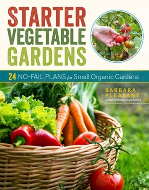 Binding: Paperback
Description: Best - selling gardening author Barbara Pleasant makes organic vegetable gardening easy fun and rewarding with detailed planting and care designs for 24 beginner - friendly gardens to fit any site whether it's a tiny side yard a border a trellis alongside the house or a front yard.