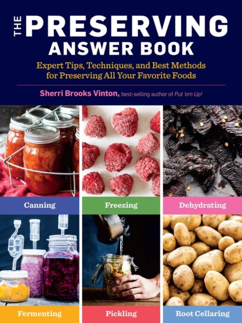 Binding: Paperback
Description: In this comprehensive guide expert author Sherri Brooks Vinton answers the home preserver's most commonly asked questions about every aspect of food preservation from refrigeration and freezing to canning drying and fermenting all kinds of fruits and vegetables.