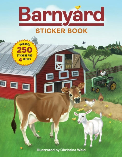 Binding: Paperback
Description: Farms and stickers! These two kid favorites come together in the Barnyard Sticker Book.