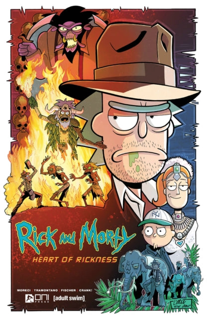 Moreci Michael - Rick And Morty: Heart Of Rickness - Paperback