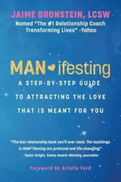 Binding: Paperback
Description: MAN*ifesting will take you on a journey from single to soulmate teaching you how to trust your intuition show up authentically and discover the missing piece between you and the love you deserve.