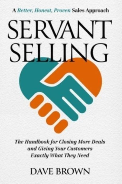 Binding: Hardcover
Description: Servant Selling offers a better more honest sales approach that will allow you to close more deals and serve your customers needs.