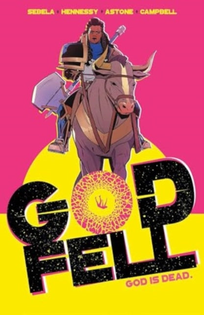 Binding: Paperback
Description: XEN a Warrior Princess meets The Lord of the Rings in Godfell: The Complete Series where the sudden appearance of a dead god who falls to Earth sets off a chain reaction of events for control of the world in this woman warrior - led high fantasy adventure. God is dead.
